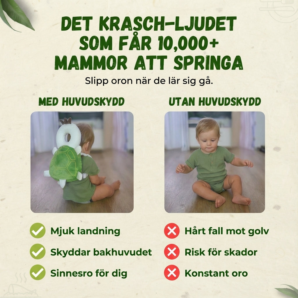 TryggPadda - Slipp Oron När Bebis Ställer Sig Upp